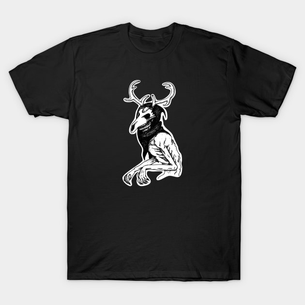 Wendigo T-Shirt by CreativeHermitCo